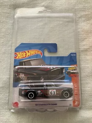 Hot Wheels - 2022 Super Treasure Hunt - Short Card - '63 Studebaker Champ - New - Image 1 of 4