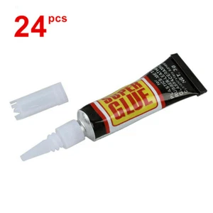 24x 3g Super Glue Tubes Strong Adhesive Rubber Metal Glass Plastic Wood DIY - Picture 1 of 1