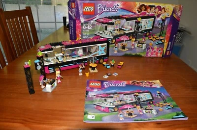 LEGO Friends Pop Star Tour Bus Set #41106, Usado Foto 1 de 4