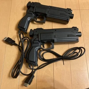 SEGA Saturn Virtua Gun Controller HSS-0122 Japan 2 Set Tested Working Japan Used - Picture 1 of 5