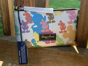 Disney Dooney & Bourke 10° Ann. Astuccio cosmetico Topolino nuovo con etichetta *posizionamento esatto* - Foto 1 di 6