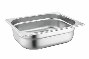 Contenitori Gastronorm Mezza Misura 1/2 Alta Qualità Acciaio Inox Profondità 1/2 40MM - Foto 1 di 1