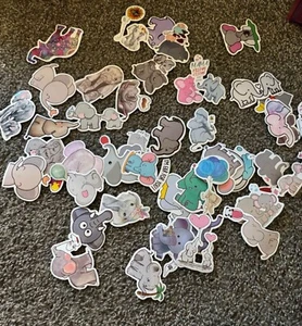 elephant stickers 50 Pieces - Picture 1 of 5