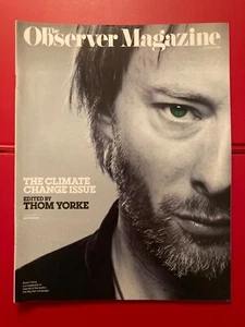 CLIMATE CHANGE ISSUE Edited by THOM YORKE Observer Magazine March 2008 UK - Picture 1 of 2