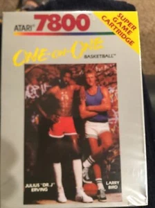 One-on-One Basketball (Atari 7800, 1987, CX7824) Brand New/Factory Sealed! - Picture 1 of 7