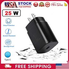 Original 25w USB-C Super Fast Wall Charge Adapter For Samsung Galaxy S21 S20 5G