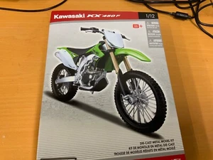 Maisto KAWASAKI KXF 450 ASSEMBLY KIT 1:12 Die-Cast Motocross MX Toy Model Bike  - Picture 1 of 5