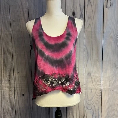 Camiseta sin mangas Element Tie Dye, talla pequeña, mezcla de algodón, lavado a mano, multicolor Foto 1 de 4