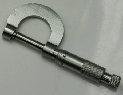 Micrometer gauge 0-25mm vernier caliper measure tool watchmakers measurement Foto 1 de 3