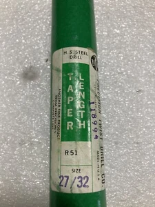 27/32 Schnellarbeitsstahlbohrer Präzisionsspiralbohrer Firma - Bild 1 von 4
