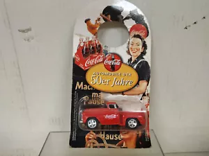 CHEVROLET PICKUP 50 YEARS GERMANY COCA-COLA 1:64 MADE IN CHINA - Imagen 1 de 3