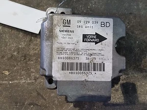 CENTRALINA COMANDO AIRBAG 09229039 OPEL VECTRA (99-02) - Picture 1 of 2