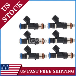 6Pcs 0280158055 FOR Bosch Fuel Injectors 2005-2010 Ford Mustang 4.0L V6 5L2E-C1A - Picture 1 of 9