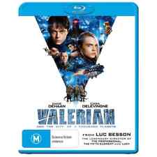 VALERIAN AND THE CITY OF A THOUSAND PLANETS BLU-RAY, NEW & SEALED, FREE POST