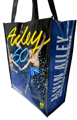 Alvin Ailey Ailey 60 American Dance Theater REUSABLE TOTE BAG OFFICIAL MERCHANT