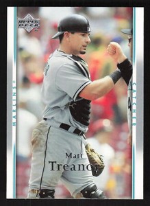 2007 Upper Deck   Matt Treanor #702 Florida Marlins