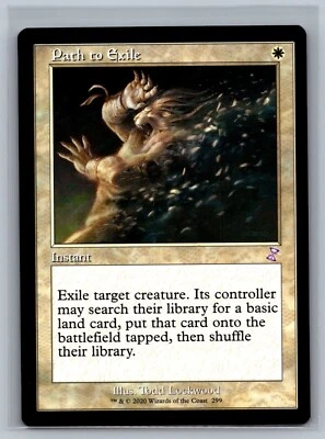 Magic MTG Time Spiral Remastered Timeshifted Path to Exile #299 TCG CCG - Image 1 of 2