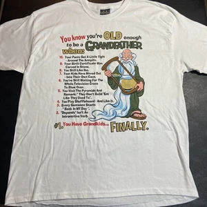 Adult XL World’s Greatest Dad Brand Grandfather T-Shirt You Know You’re Old When - Picture 1 of 5