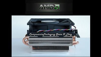 AMD Socket AM3+ AM2+ CPU Cooler Fan with Near Silent Feature for FX Phenom - New - Image 1 of 4