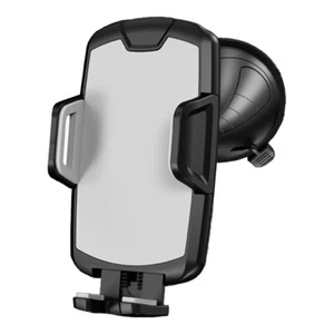 Car Smart Phone Holder Rotary WindScreen Dashboard Suction Cup Mount Clamp Black - Picture 1 of 7