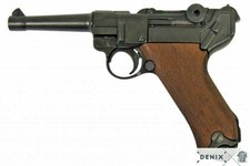 P08 Luger gun by Denix - wooden handle