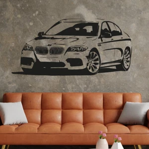 Wandtattoo Limousine Bayern Aufkleber Auto Sport M5 - Bild 1 von 3