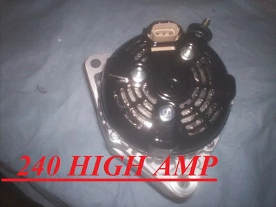 240 AMP 13748 Alternator Lexus SC300 1997-2000 NEW High Output Performance HD  - Image 1 of 4