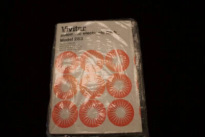 Vivitar 283 owners manual 9/78 edition - Image 1 of 2