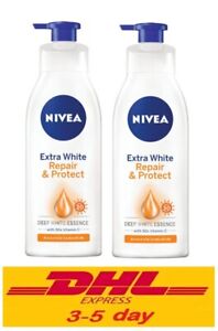 2 x 525ml Nivea Extra White Repair and Protect Whitening Body Spf30 Pa+ Lotion