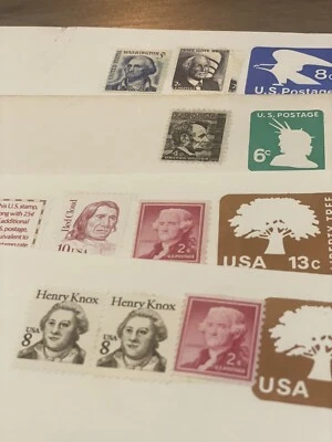 United States Postage Stamps Used Vintage Rare Presidents Lot - Image 1 of 3