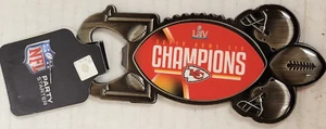 NFL Kansas City Chiefs - Abridor de Botellas Magnéticas (Super Bowl 54 / CAMPEONES EN VIVO) - Imagen 1 de 2