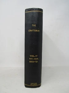 The Craftsman Gustave Stickley gebundenes Magazin Band 17. Oktober 1909 März 1910 - Bild 1 von 15