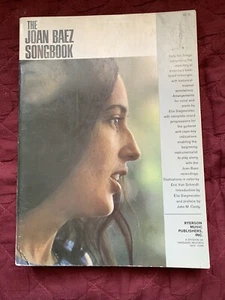 The Joan Baez Songbook Piano Vocal Sheet Music Book - Picture 1 of 6