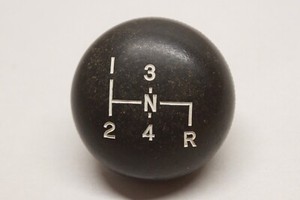 Vintage 1960's 1970's Car Truck 4-Speed Transmission Shift Knob Handle Part