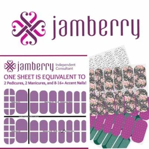 JAMBERRY Nagelfolien VOLLE BLÄTTER glänzend/matt/satiniert/glitzernd/glanz/Junioren/SSE - Bild 1 von 112