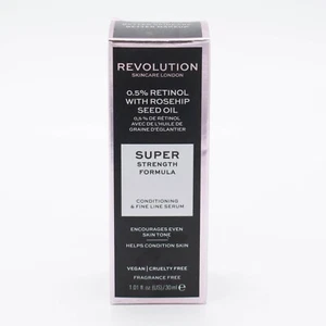 Revolution Skincare London 0.5% Retinol Rosehip Oil Fine Line Serum, 1.01 fl oz - Picture 1 of 6