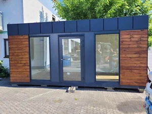 Bürocontainer , Wohncontainer , 6x3 / Modulhaus, Transport kostenlos - Bild 1 von 5