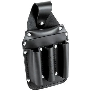 Klein Tools 5481 Tool Pouch, Leather Pocket Tool Organizer, 6-Pockets - Picture 1 of 6