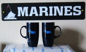 TWO (2) CAROLINA PANTHERS, HIGH QUALITY, BONE CHINA COFFEE MUGS FROM DUCKHOUSE - Picture 1 of 1