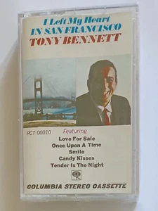 TONY BENNETT I LEFT MY HEART IN SAN FRANCISCO COLUMBIA PCT 0001 CASSETTE -SEALED - Picture 1 of 2