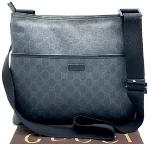 Authentic Gucci GG Supreme Leather 162904 Shoulder Bag NS041321 - Picture 1 of 23
