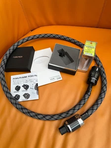 Furutech 1.5 metre (5 Ft.) FP-3TS762 Fi-50 (R) and E38 (R) Schuko, or UK 3 Pin - Picture 1 of 5