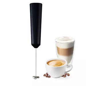 Tchibo Hand-Milchaufschäumer akkubetrieben, aufladbar, USB-Ladekabel, Schwarz - Bild 1 von 8