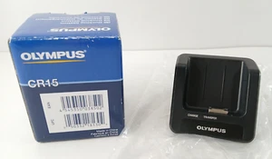 Olympus CR-15 Cradle USB Docking Station For DS-7000 Digital Voice Recorder - Picture 1 of 9
