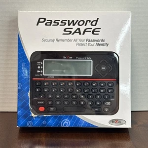 Mot de passe SAFE RecZone organisateur électronique protection de l'identité coffre-fort modèle #595 Neuf dans sa boîte - Photo 1/2