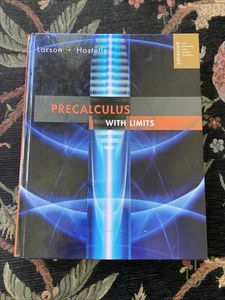 Precalculus with Limits AP (Advanced) by Larson and Hostetler 2007 LIKE NEW - Picture 1 of 5