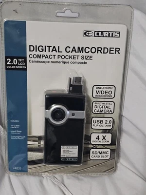 Capture Meaningful Moments With This Digital Camcorder &built-in Camera - Image 1 of 3