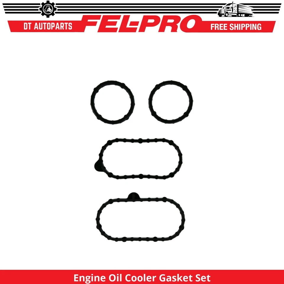 Juego de juntas de enfriador de aceite de motor V8 Fel-Pro 6,7 L para Ford F-250 Super Duty 2011-2021 Foto 1 de 1