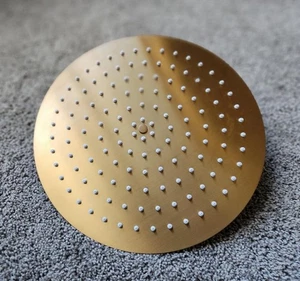 Signature Hardware SHRS1225RBG 12" Regenduschkopf in gebürstetem Gold - LESEN - Bild 1 von 1