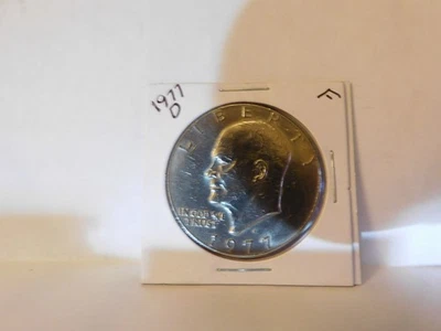 1977-D EISENHOWER DOLLAR-Very Good Fine Condition. - Image 1 of 2
